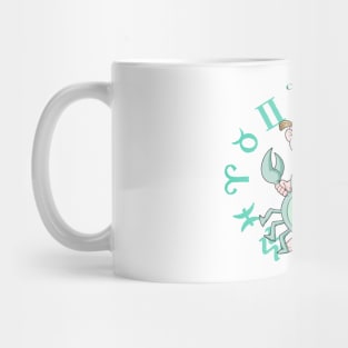 Baby Girl Zodiac Cancer Mug